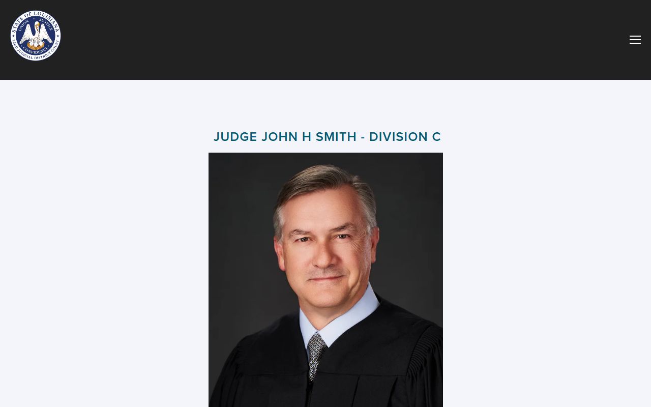 St. James Parish court dockets Division C judge page